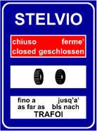 Transitabilità (passo chiuso)