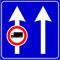 Uso corsie su strada extraurbana