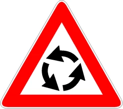 Preavviso di circolazione rotatoria