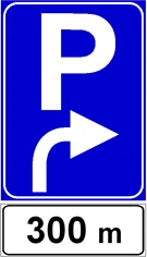 Preavviso di parcheggio