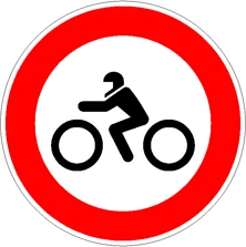 Divieto di transito ai motocicli