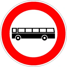 Divieto di transito agli autobus