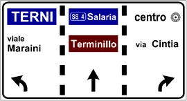 Segnale di preselezione urbano