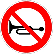 Divieto di segnalazioni acustiche