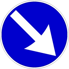 Passaggio obbligatorio a destra