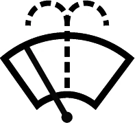 Simbolo del tergi-lavacristallo