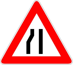 Strettoia asimmetrica a sinistra