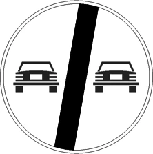 Fine del divieto di sorpasso