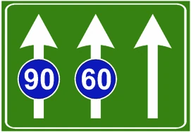 Uso corsie su autostrada